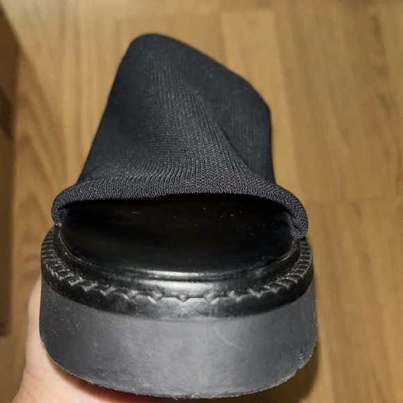 Madden Black Trick Platform Slide Size 9 NWOT - Picture 5 of 10